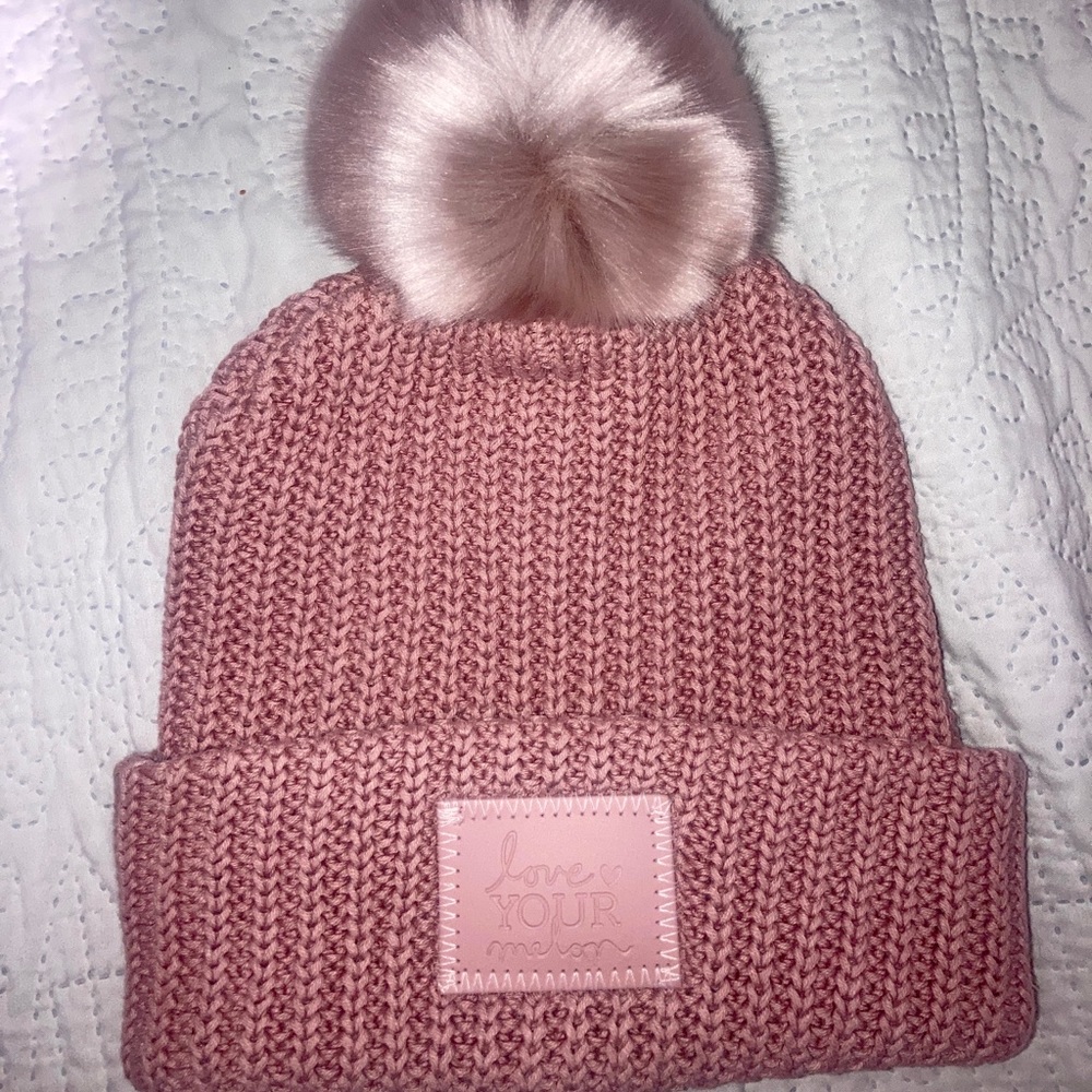 Love Your Melon Pink Beanie NWT